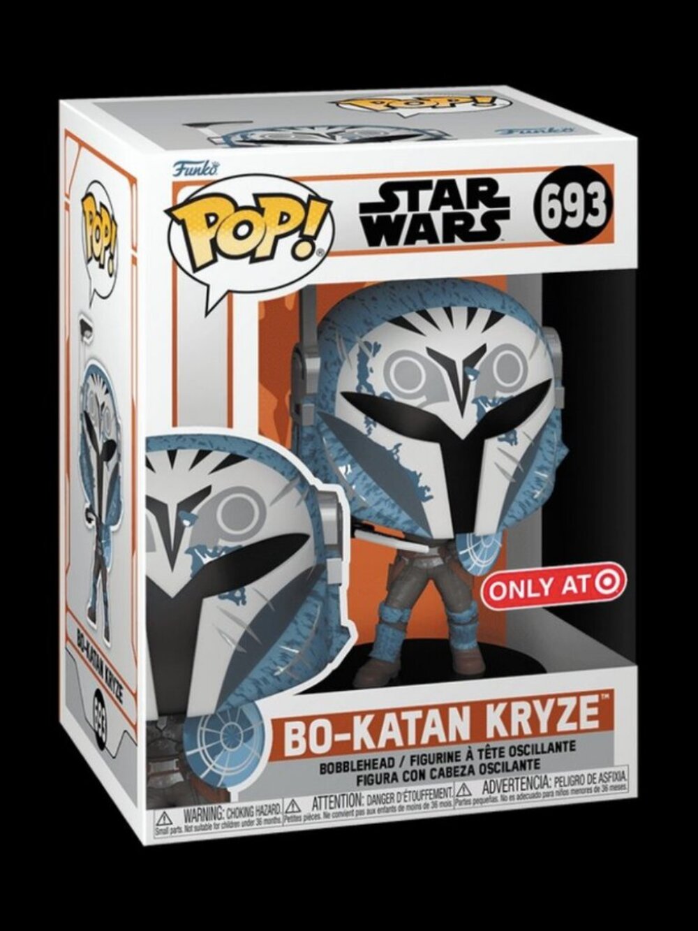 Funko Pop Bo-Katan Kryze #693 Star Wars New in Box NIB Collectible Rare HTF Gift